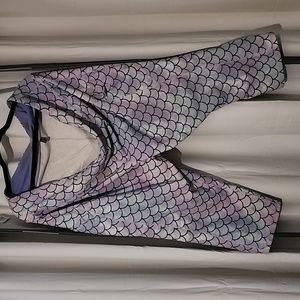 Disney Little Mermaid cropped leggings